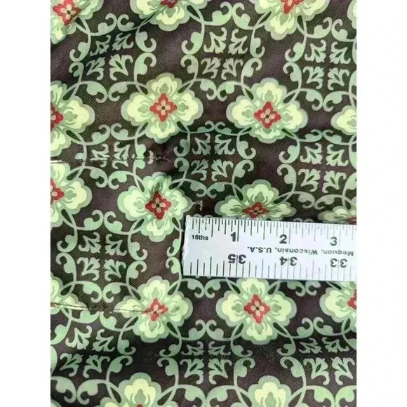 Orage Girls Snowboarding Ski Snow Pants Age 12L Brown Green Yellow - Picture 5 of 7